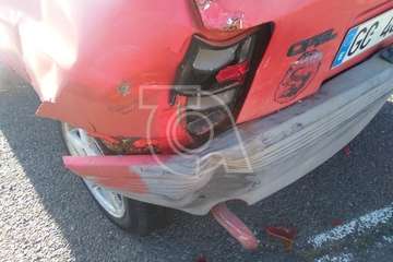 Buscan a una conductora que huyó tras provocar un accidente en Las Huesas (Foto TA)